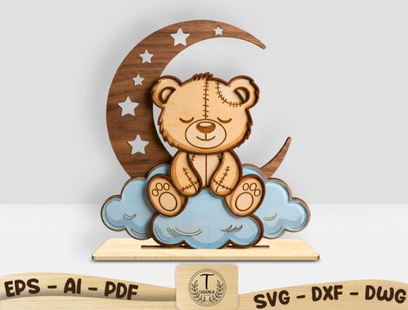 Download Baby Nursery Decor Laser Cut File SVG - Premium Resources