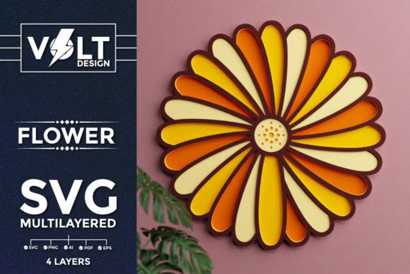 Download Flower 3d Multilayered SVG Cut Files - Multilayered svg Collection