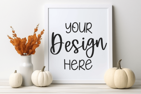 Download Fall Sign Mockup | White Sign Mockup - Fall sign Collection