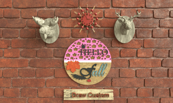 Download Hello Fall Sign SVG Decor - Fall sign Collection
