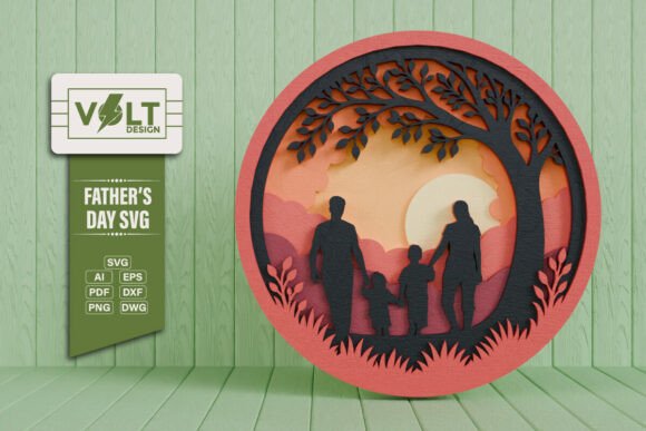 Download Father's Day Multilayered SVG Cut - Multilayered svg Collection